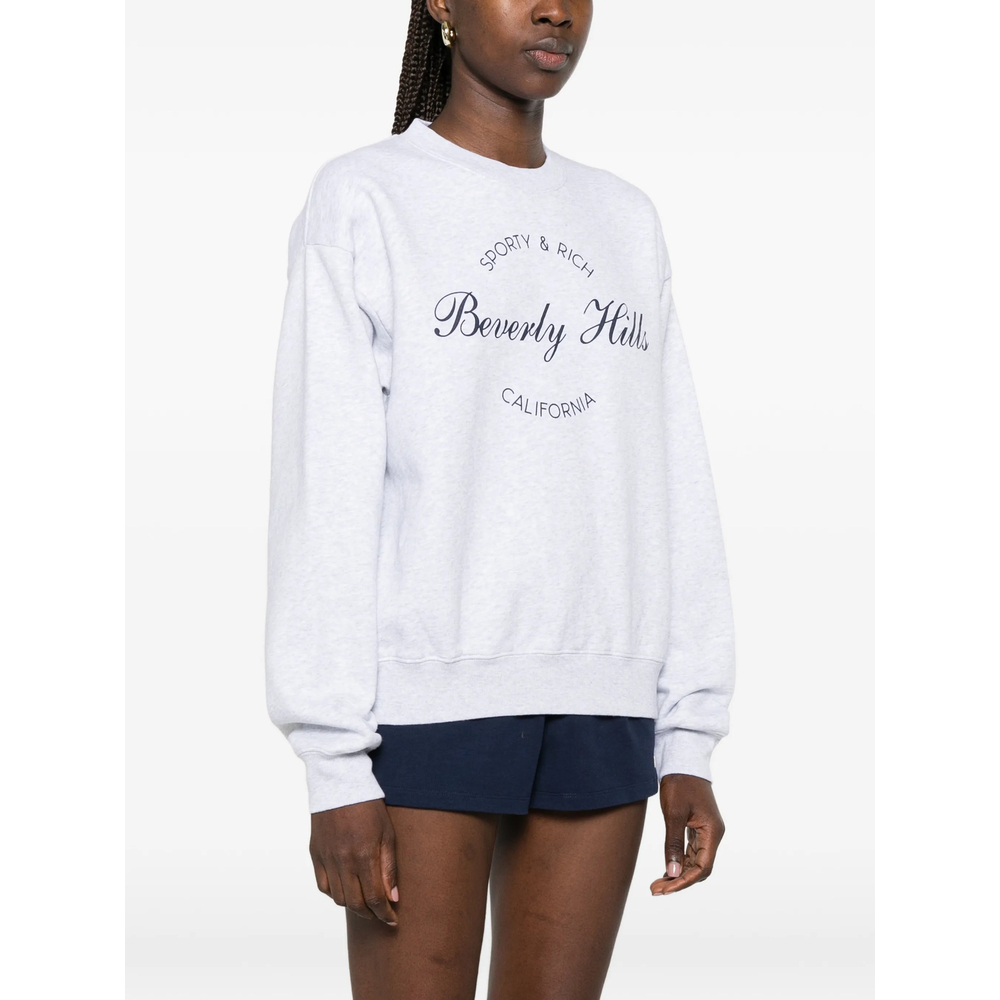 [SPORTY & RICH] Sweatshirt FW26 ST09876257GY  HGREY
