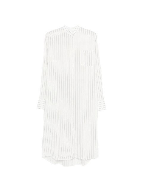 [TOTEME] Long sleeve dress SS26 253-WRT0579 FB0439-303 WHOYS