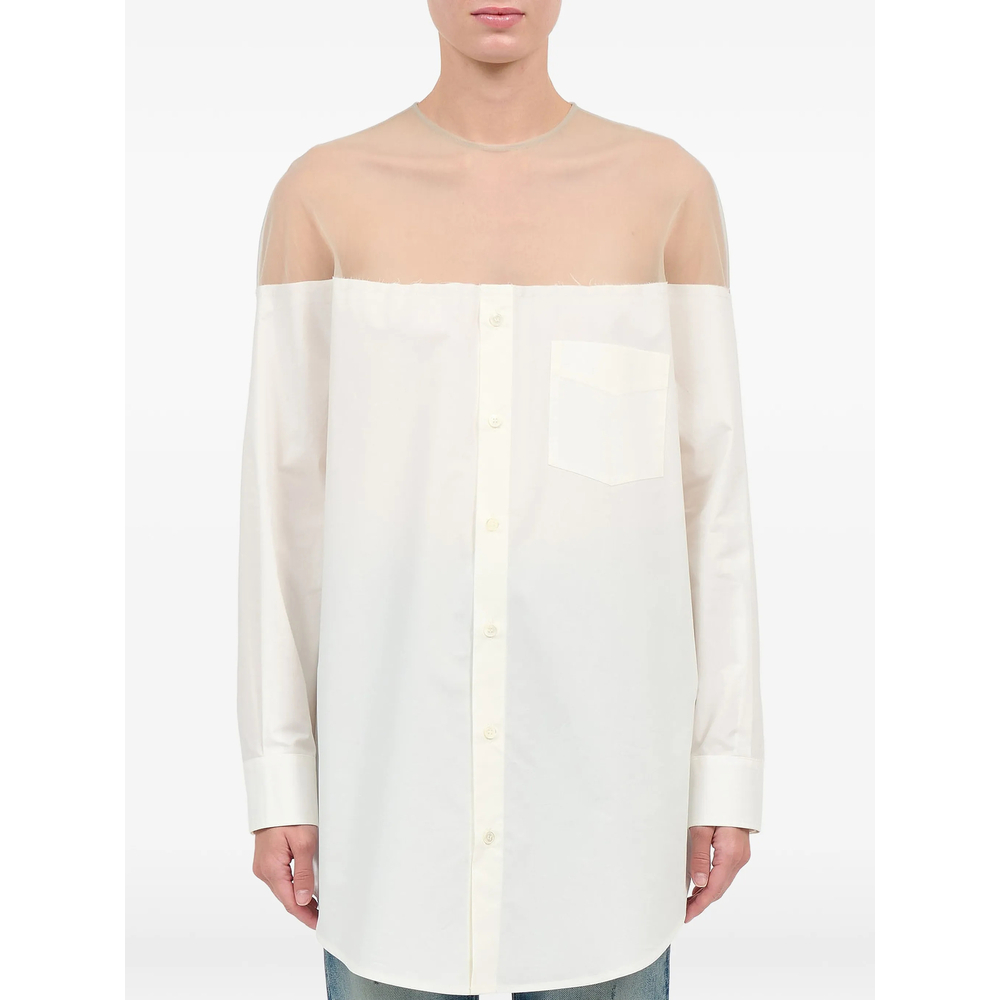 [MM6 Maison Margiela] Shirts Long Sleeve SS26 M35256 S62NH0053 101