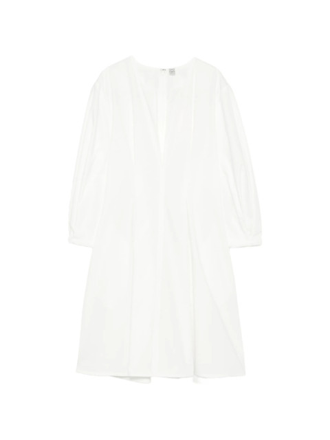 [TOTEME] Shirts Long Sleeve SS26 262-WRD0336 FB0490-047 WHITE