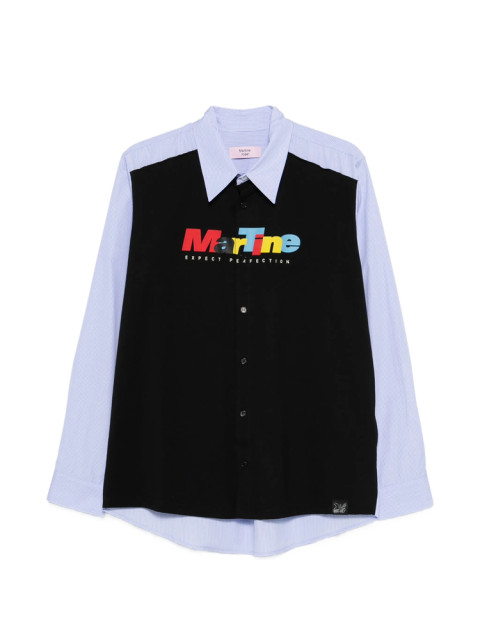 [Martine Rose] T-shirts Long Sleeve SS26 494WS36531  BLU