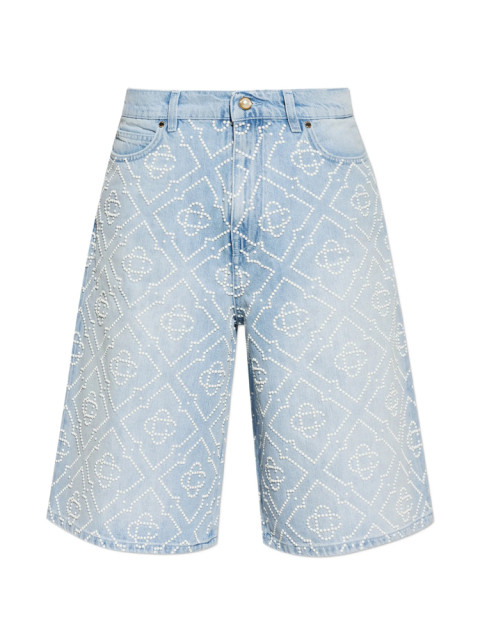 [Casablanca] Shorts SS26 SS26-TR-425 02 PEARL