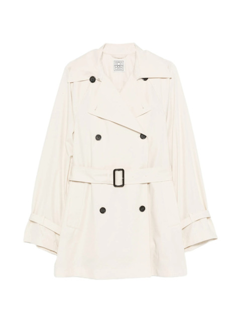 [TOTEME] Trench Coat SS26 262-WRO0288 FB0605-009 STONE