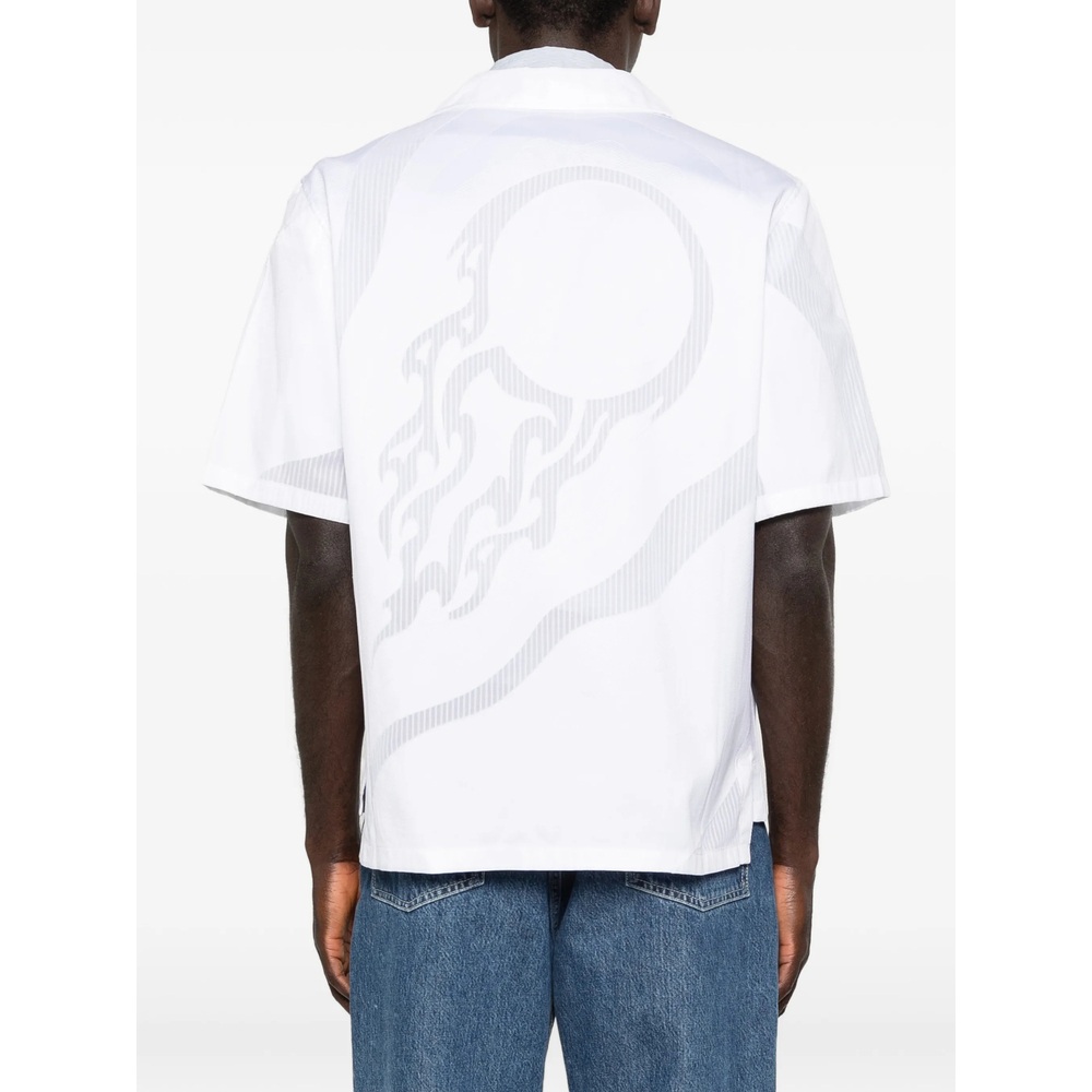 [Casablanca] Shirts Short Sleeve SS26 SS26-SH-252 01 WHITE