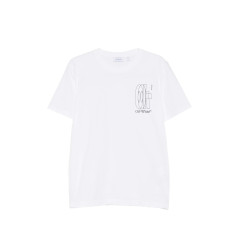 [Off-White] T-shirts Short Sleeve SS26 44MAA027S26 J003 100