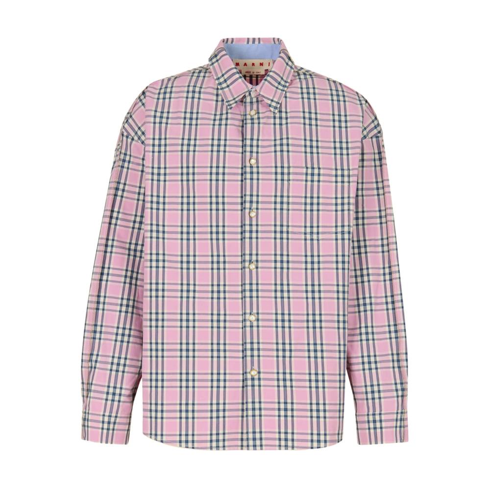 [Marni] Shirts Long Sleeve SS26 UTC572 CUMU0375A0 CHC20