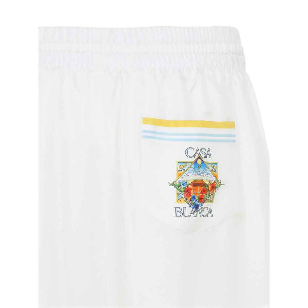 [Casablanca] Shorts SS26 SS26-TR-399 09 FLOWE