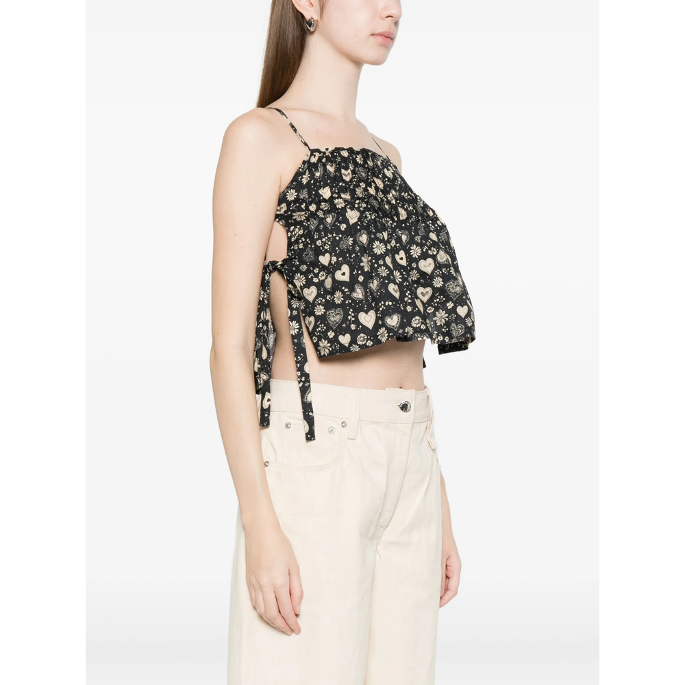 [R13] Tank top SS26 R13WR570 R705B BLACK