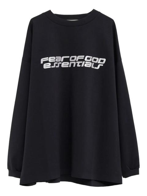 [Fear Of God Essentials] T-shirts Long Sleeve SS26 125HO254541F  VIBLK
