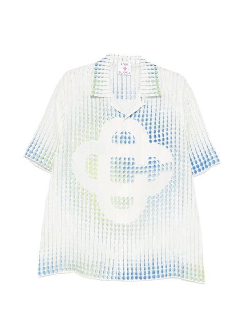 [Casablanca] Shirts Short Sleeve SS26 SP26-SH-003 05 DOTS