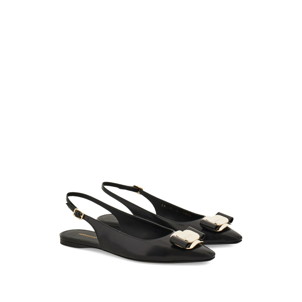 [Ferragamo] Flat shoes SS26 01K914 0790605 1C NERO