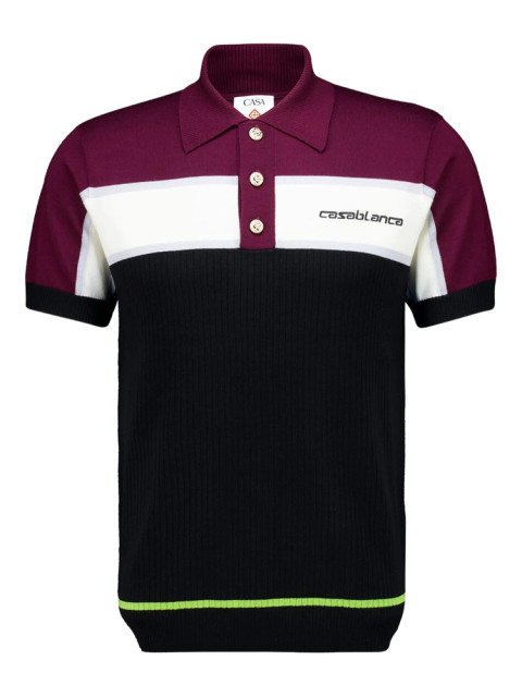 [Casablanca] Shirts Short Sleeve SS26 SP26-KW-1251 01 BLACK