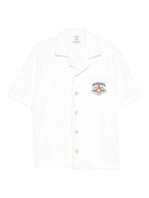 [Casablanca] Shirts Short Sleeve SS26 SP26-SH-085 03 WHITE