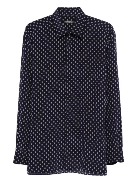 [Tom Ford] Shirts Long Sleeve SS26 FMS082 HRN004 VAV