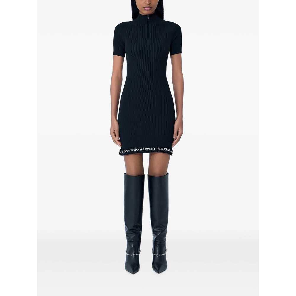 [ALEXANDER WANG] Short sleeve dress SS26 4KC1266045  001