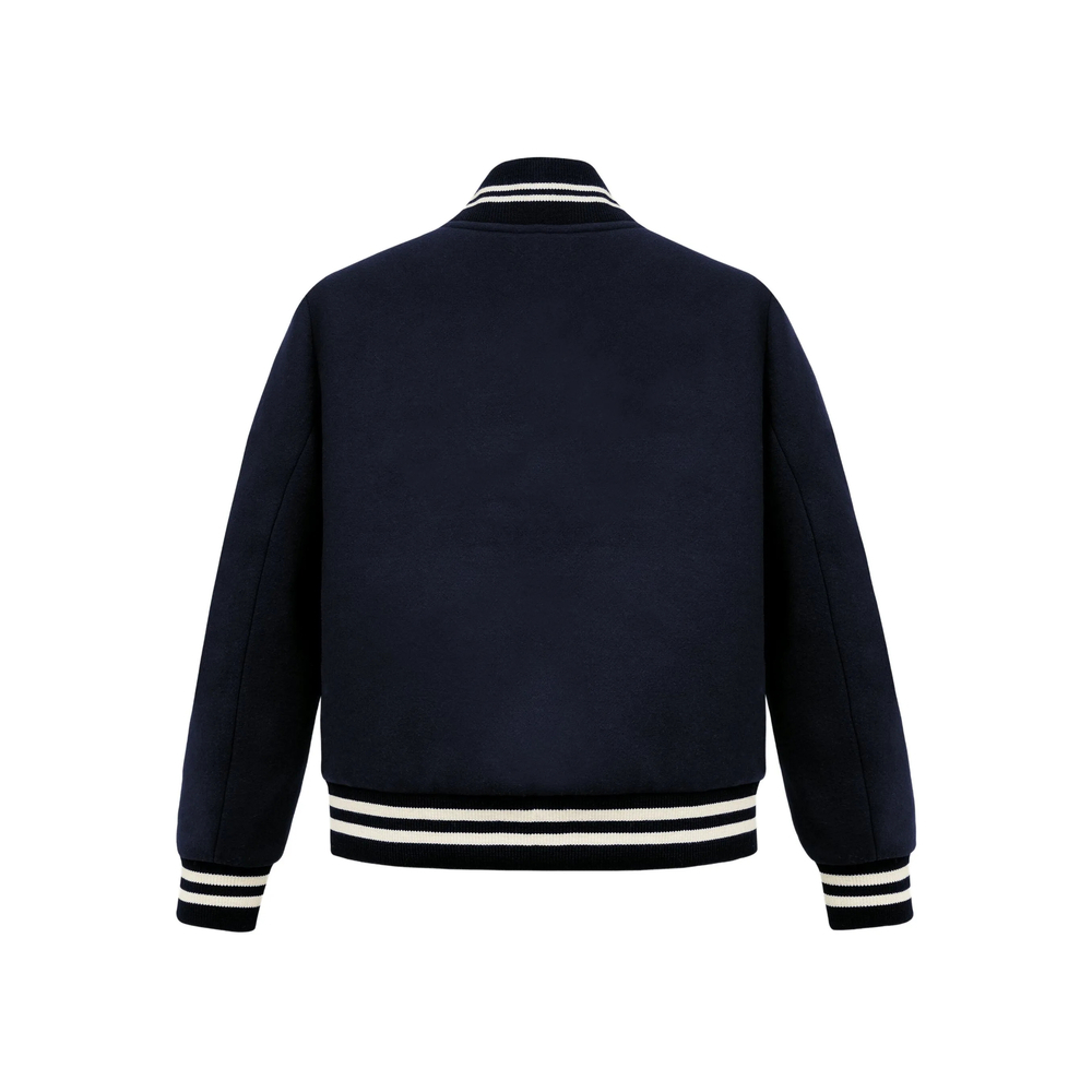 [SPORTY & RICH] Bomber jacket SS26 OW0076425BL  DKNAV