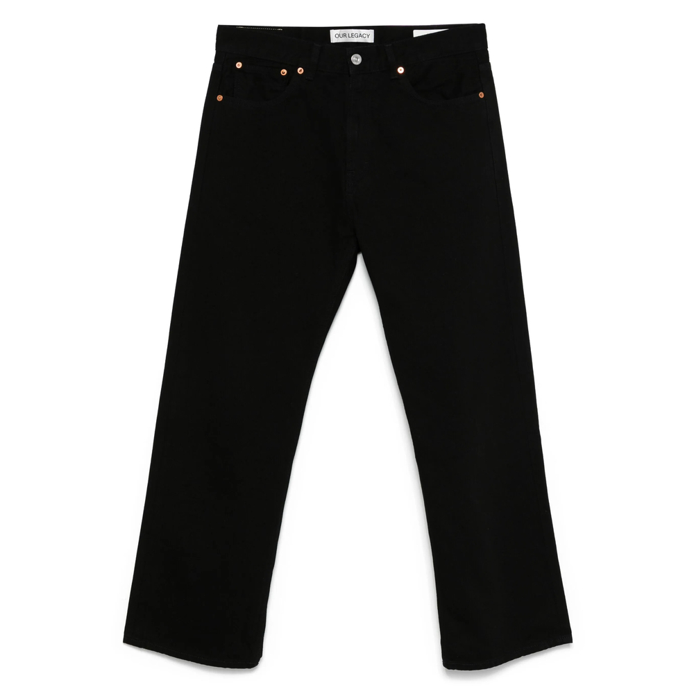 [Our Legacy] Jeans FW26 M2255TCB  BLACK