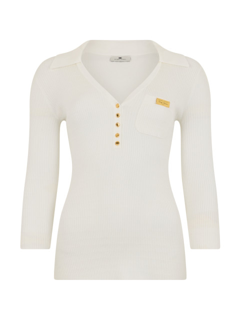 [ELISABETTA FRANCHI] T-shirts Long Sleeve SS26 MK86B61E2_360
