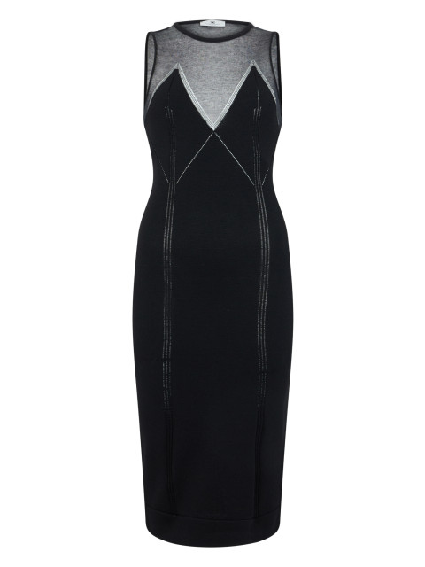 [ELISABETTA FRANCHI] Sleeveless dress SS26 AM91Q61E2_110