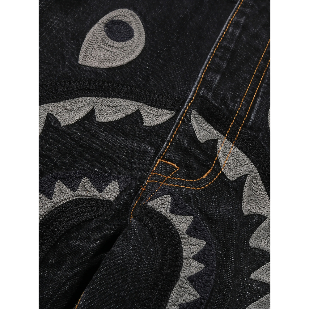 [A BATHING APE] Jeans SS26 001DPM301302M  LGTIN