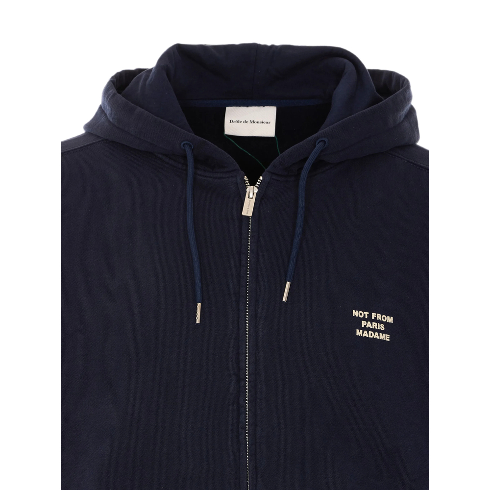 [DROLE DE MONSIEUR] Hoodie FW26 PERM-HO207 CO312 NAVY