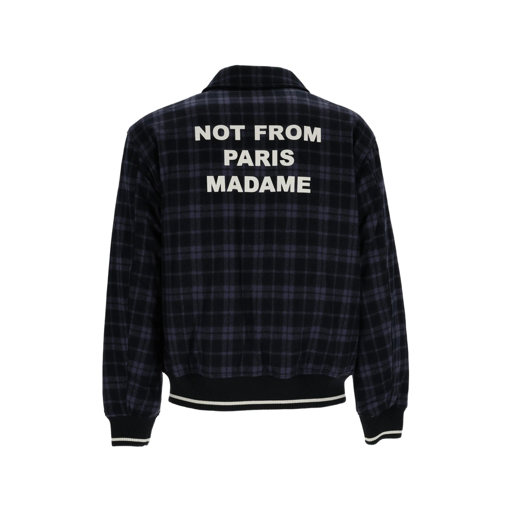 [DROLE DE MONSIEUR] Bomber Jacket FW26 PERM-JT287 WO050 NAVY