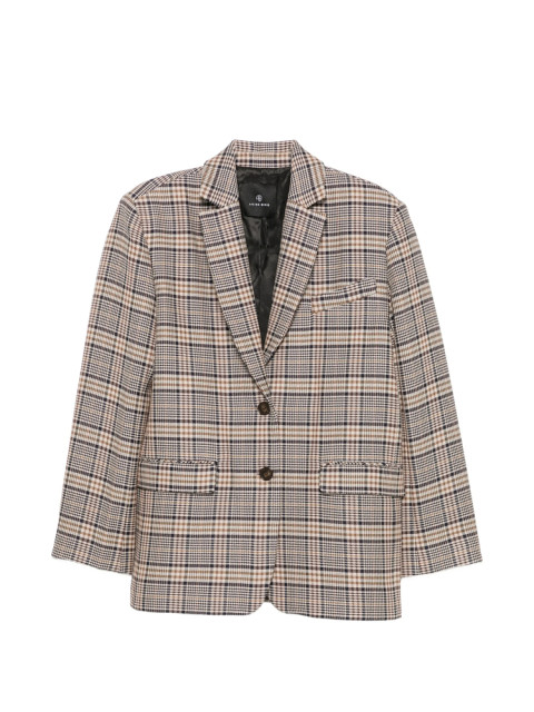 [Anine Bing] Casual Jacket FW26 A-01-12220  CHK01