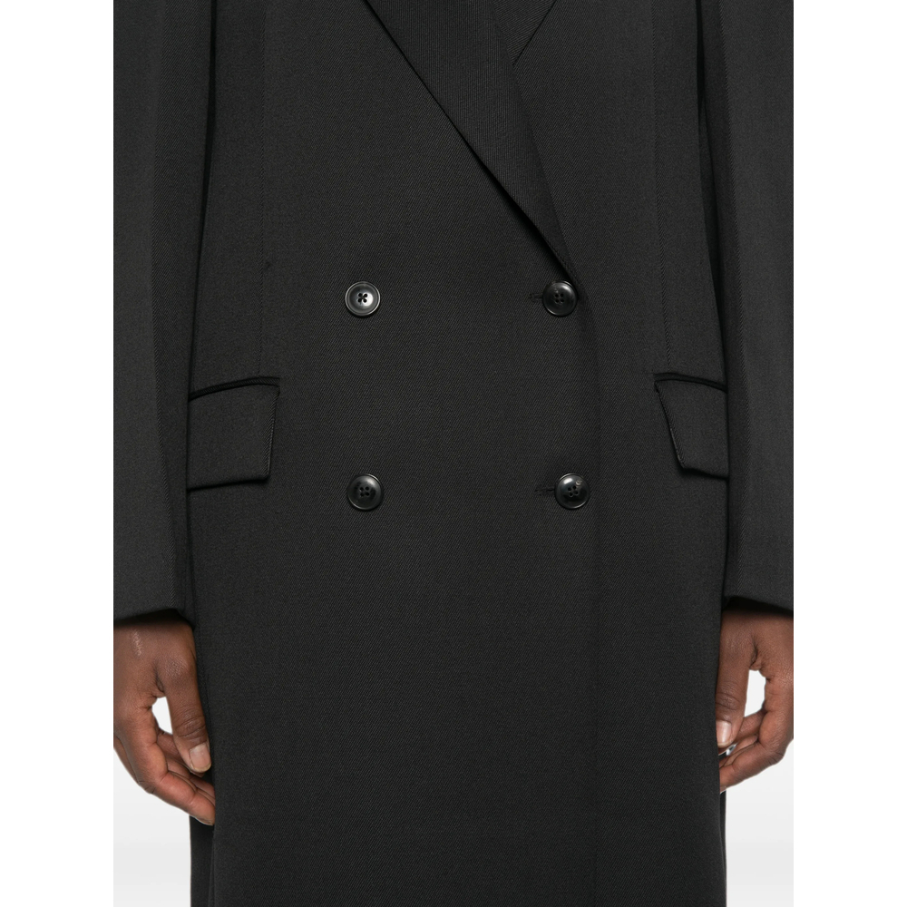 [ROHE] Coat FW26 820-10-270  BLACK