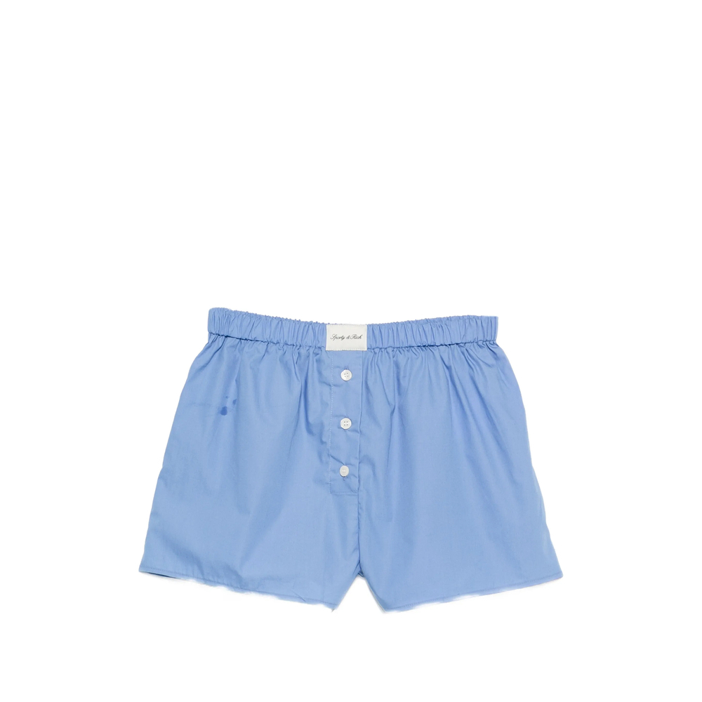 [SPORTY & RICH] Shorts FW26 SH060711326BL  SOFTE