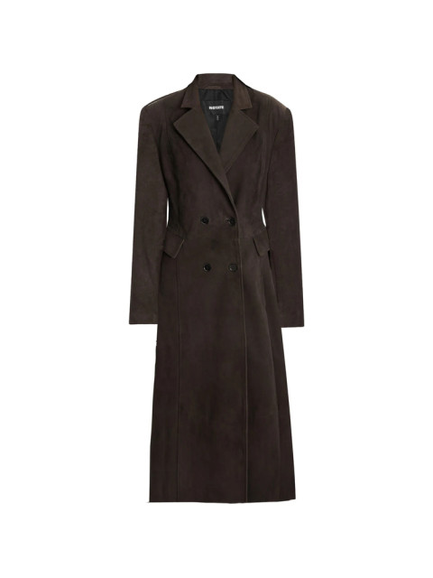 [ROTATE] Coat FW26 1165031111 SUEDE LONG 1111
