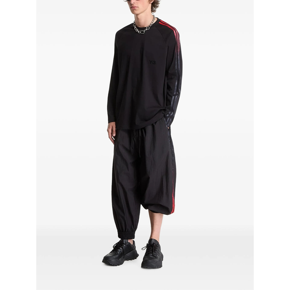 [Y-3] T-shirts Long Sleeve FW26 KQ8586  BLACK