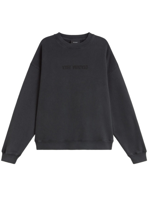 [Axel Arigato] Sweatshirt FW26 A3122004 DISTORT BLACK