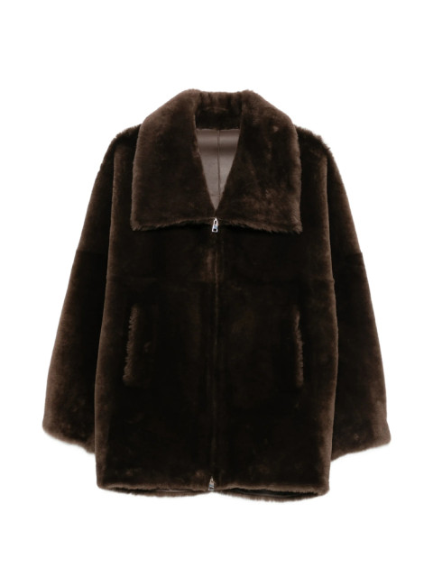 [Blancha] Leather Jacket FW26 26100-302  QUERC