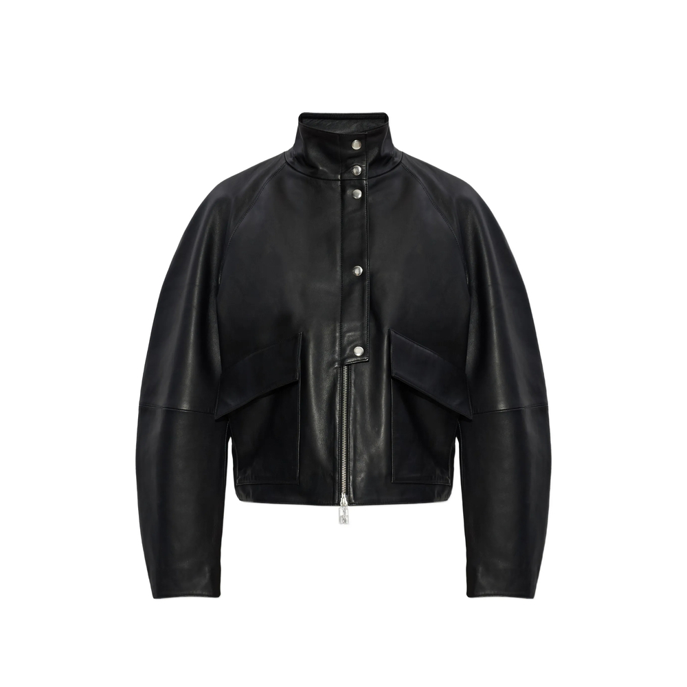 [By Malene Birger] Leather Jacket FW26 SUZANNE  050