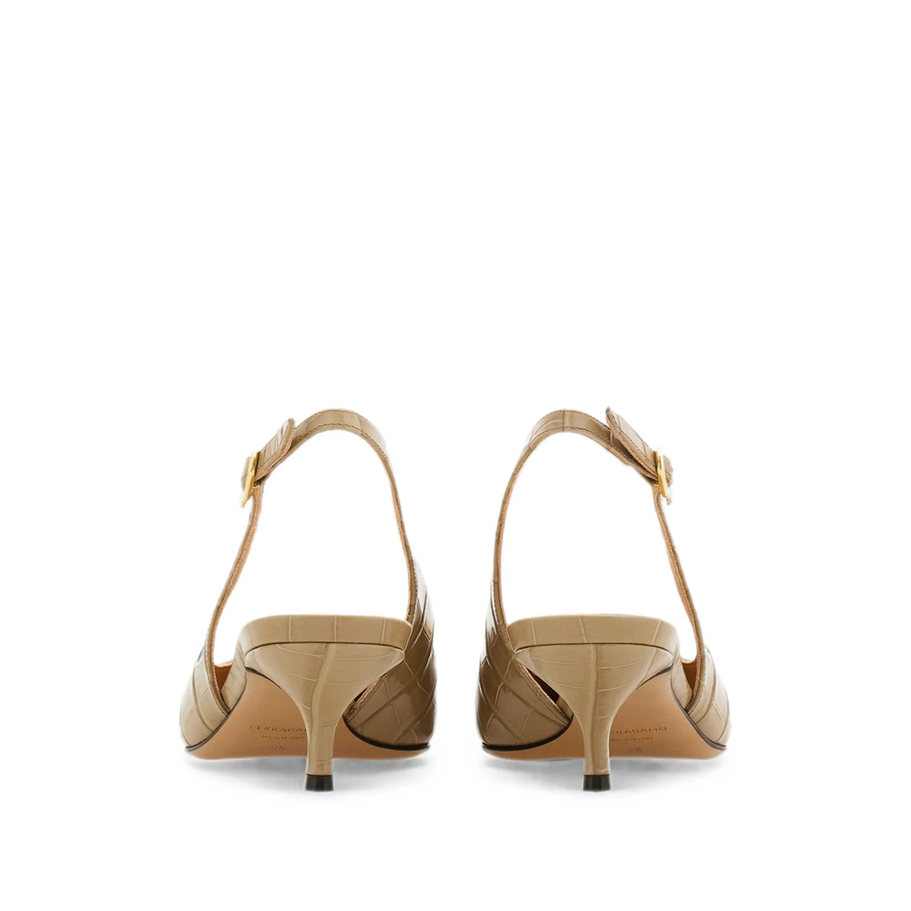 [Ferragamo] Slingback FW26 01L946 0794989 1C TAUPE