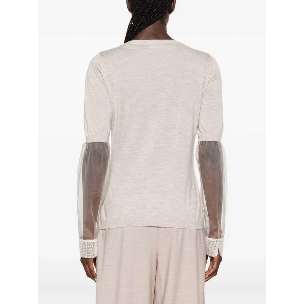 [Fabiana Filippi] T-shirts Long Sleeve FW26 MAD216F006 M319 0167
