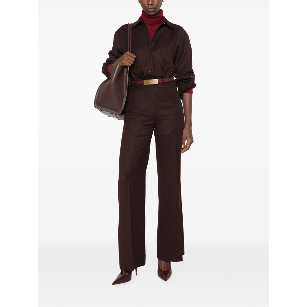 [VICTORIA BECKHAM] Trousers FW26 1226WTR005115S  ACAI