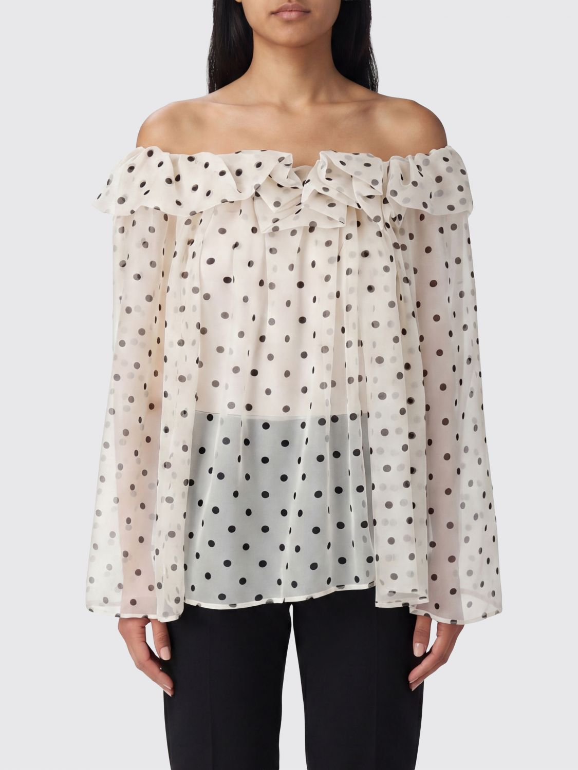 [MSGM] Shirts Long Sleeve SS26 4042MDM04A267355 99