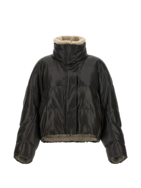 [Brunello Cucinelli] Leather Jacket FW26 MPCTN7552  C4192