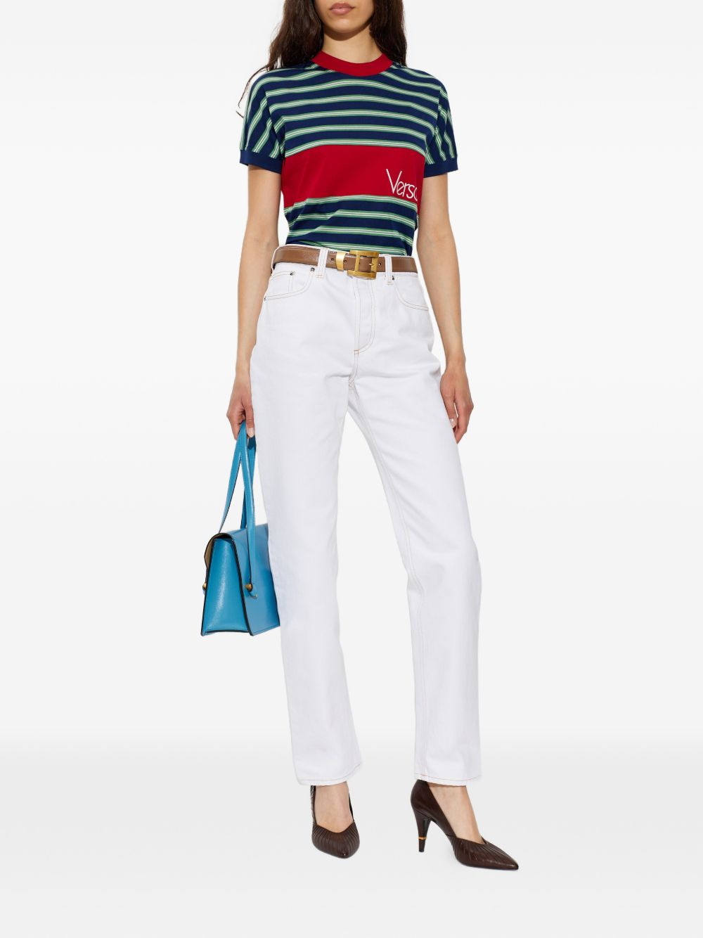[Versace] T-shirts Short Sleeve FW26 1025908 1A18439 6UF90
