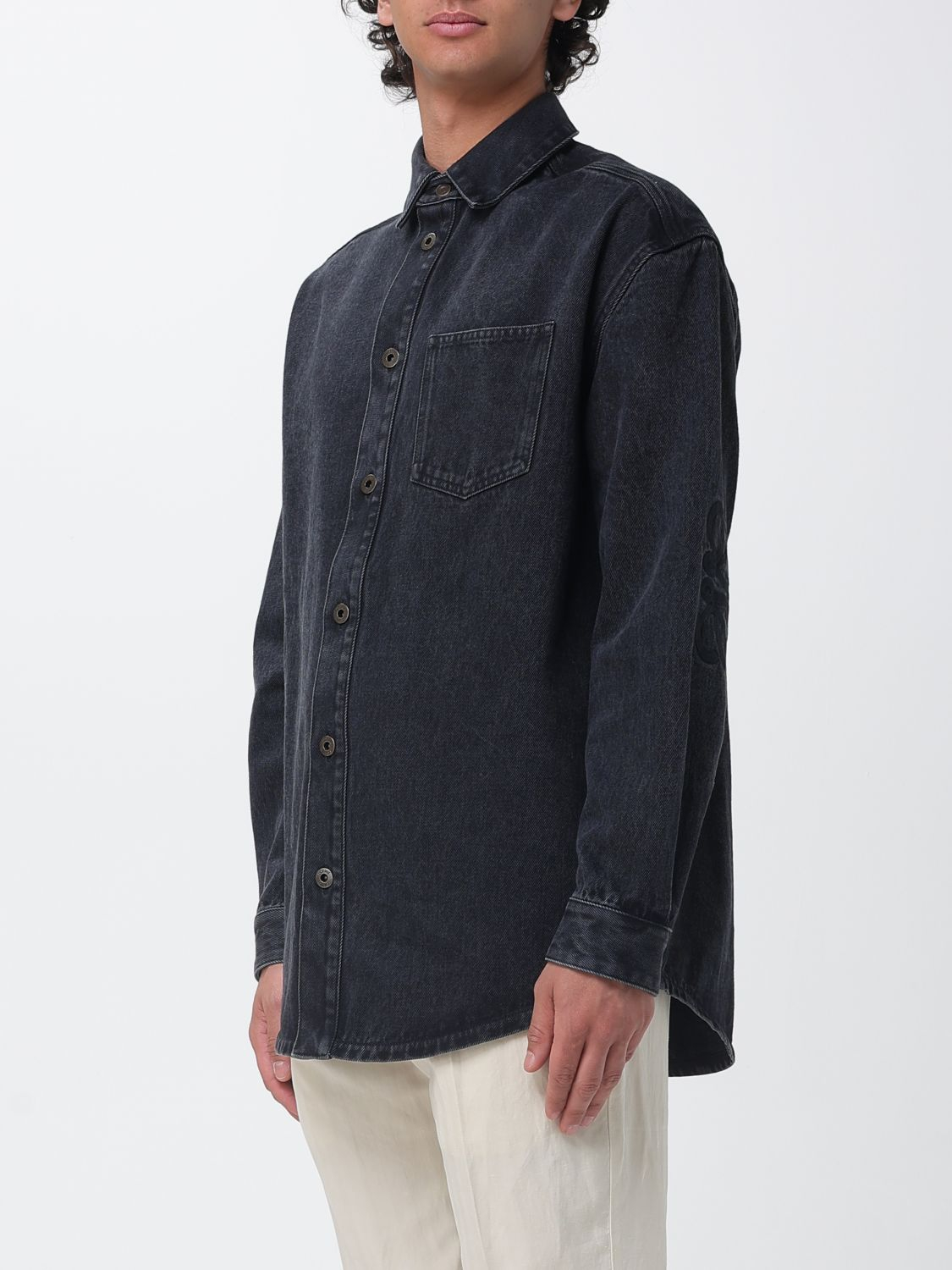 [Loewe] Shirts Long Sleeve SS26 H526Y1DX02 1100