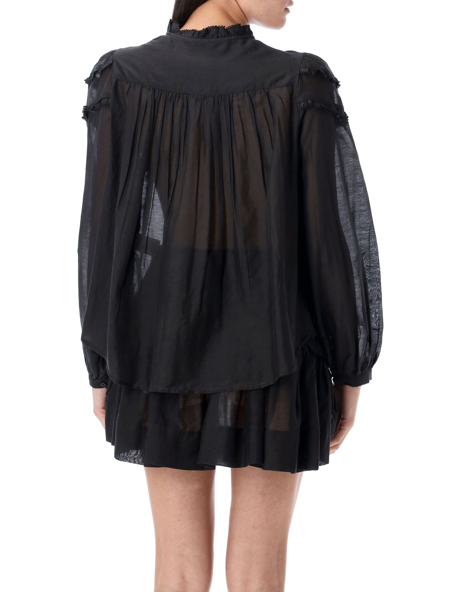 [Marant Etoile] Blouse FW26 HT0681FBB3J04E01BK