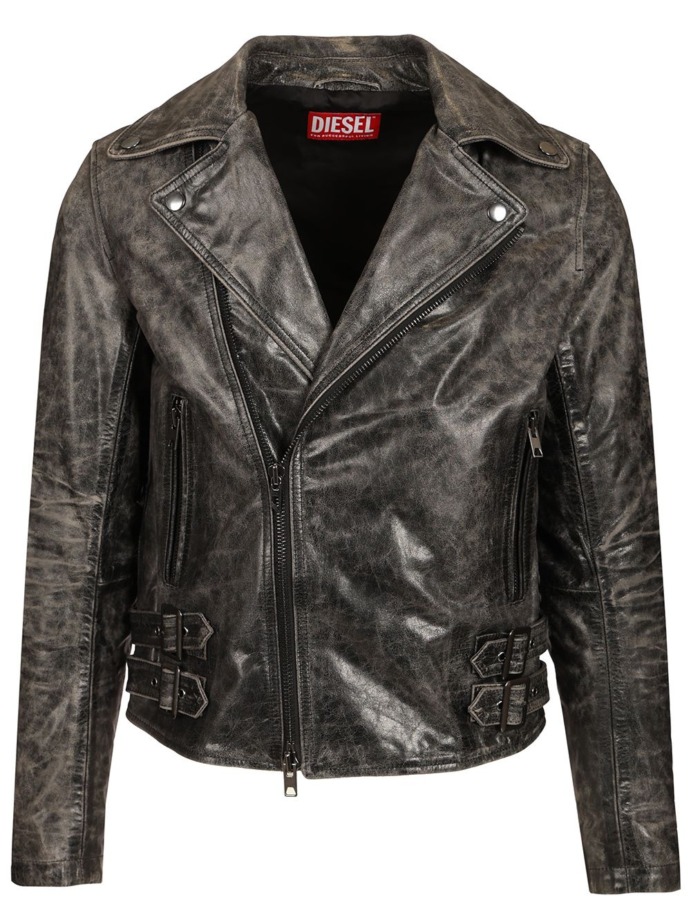 [Diesel] Leather Jacket CO A228440CJCM9XX
