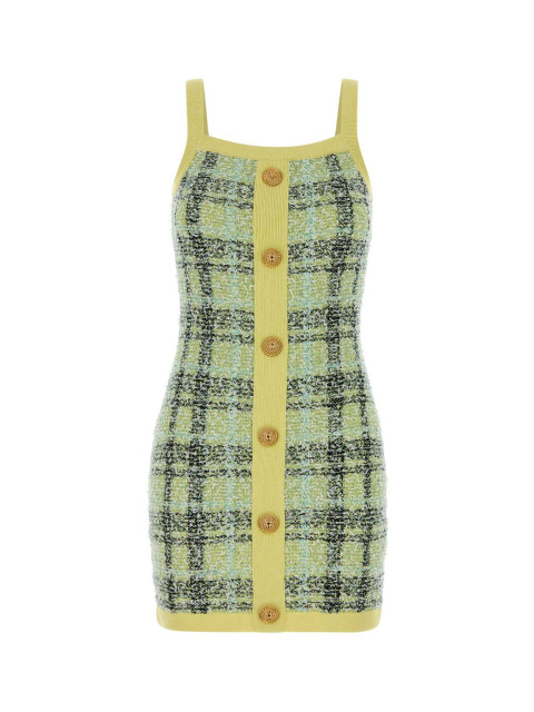[Balmain] Sleeveless dress SS26 GF1R4032KJ56 IJX