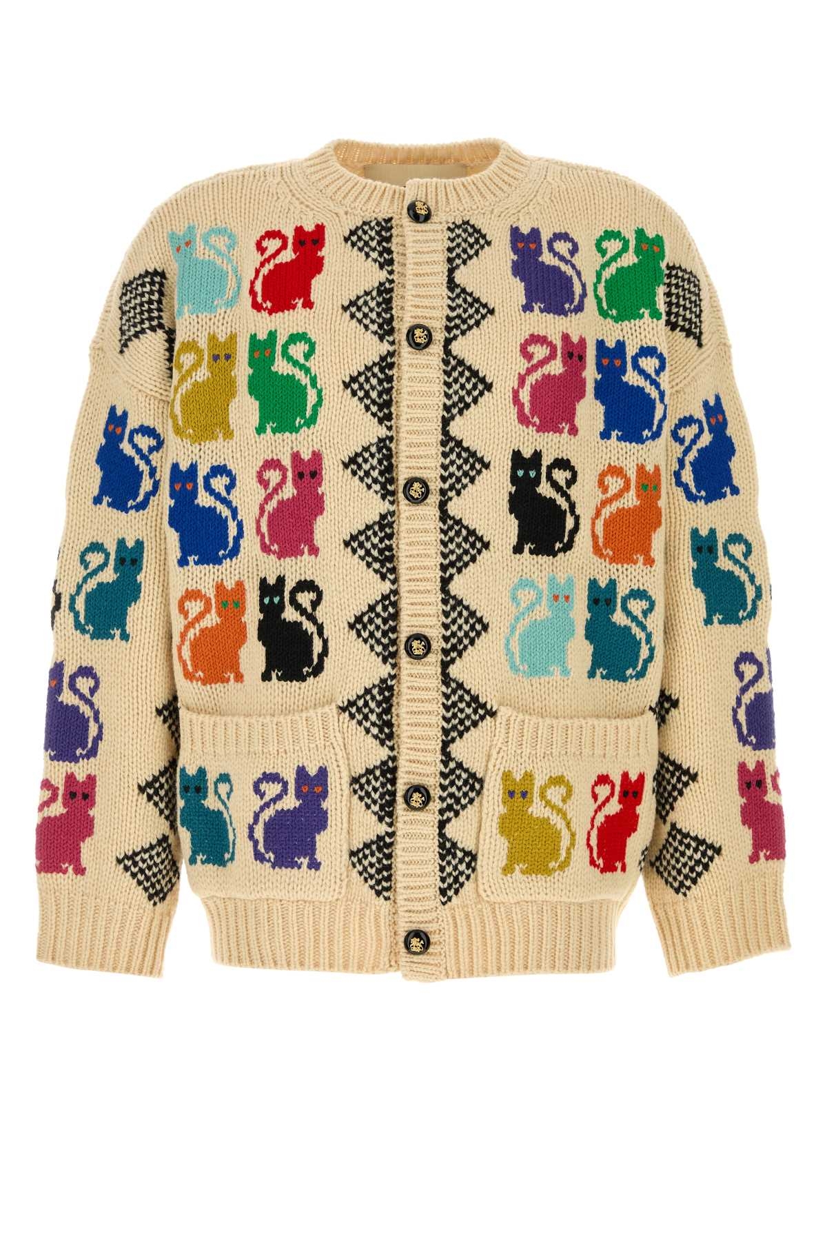 [Valentino Garavani] Cardigan SS26 8V3KA06CBBK M12
