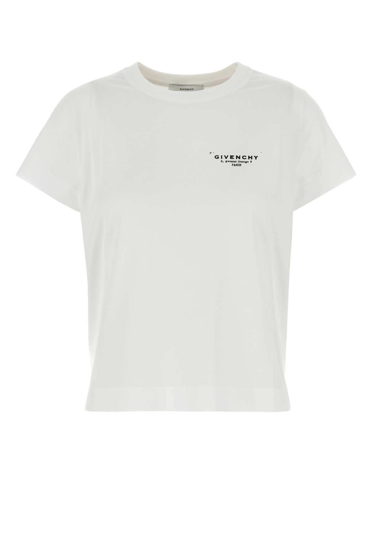 [Givenchy] T-shirts Short Sleeve SS26 BW70FJP75N 100