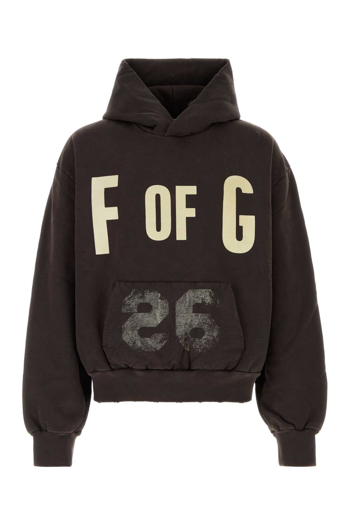 [Fear of God] T-shirts Long Sleeve SS26 FG9M129938BHF DARKBROWN