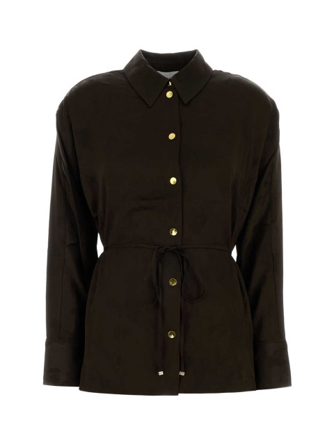 [GANNI] Shirts Long Sleeve SS26 A1040264 ZWX