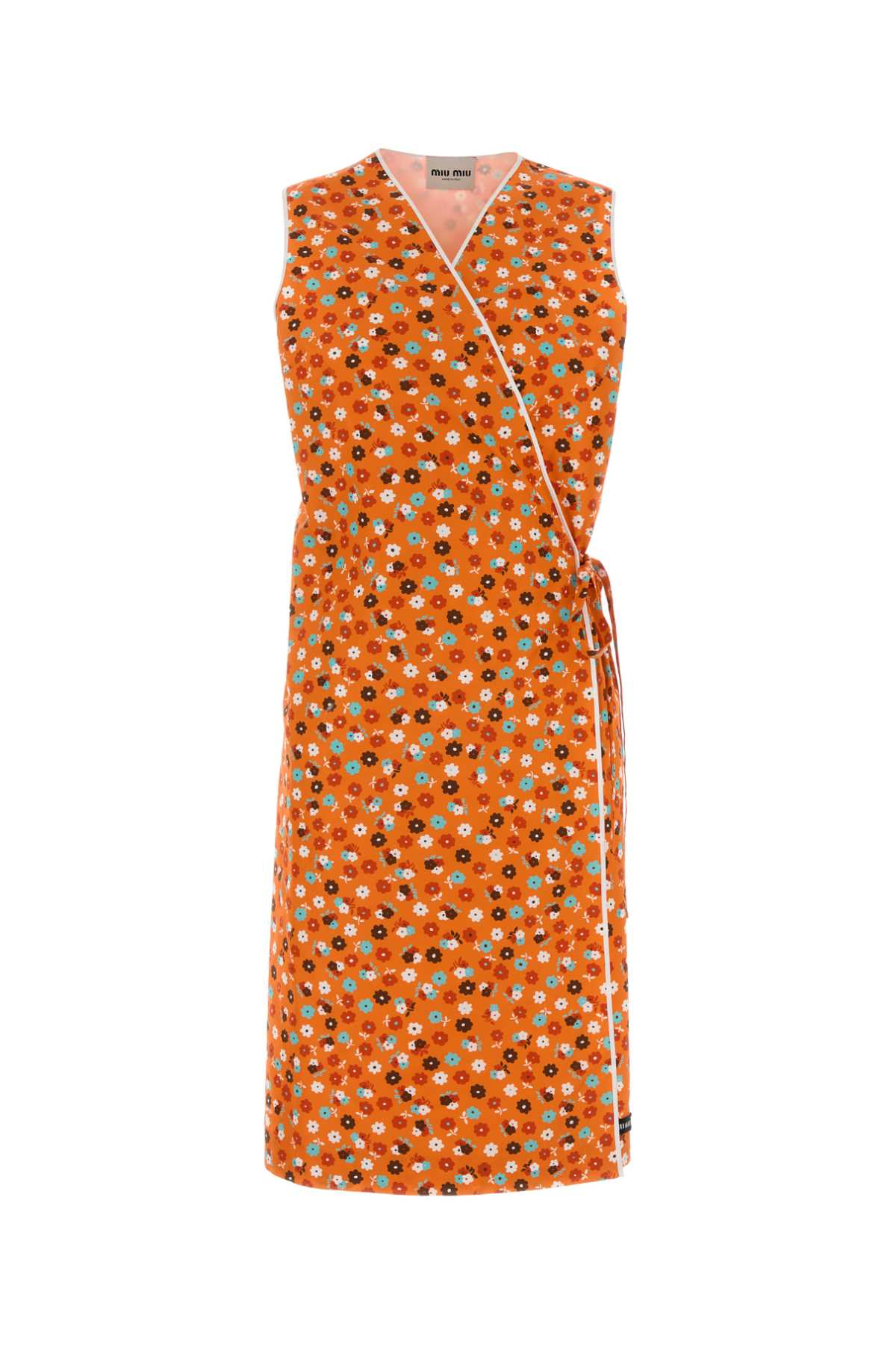 [Miu Miu] Sleeveless dress SS26 MF6249SOOO19KO F0P5N