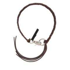 [Our Legacy] Necklace SS26 A2268LBR BROWNLEATHER